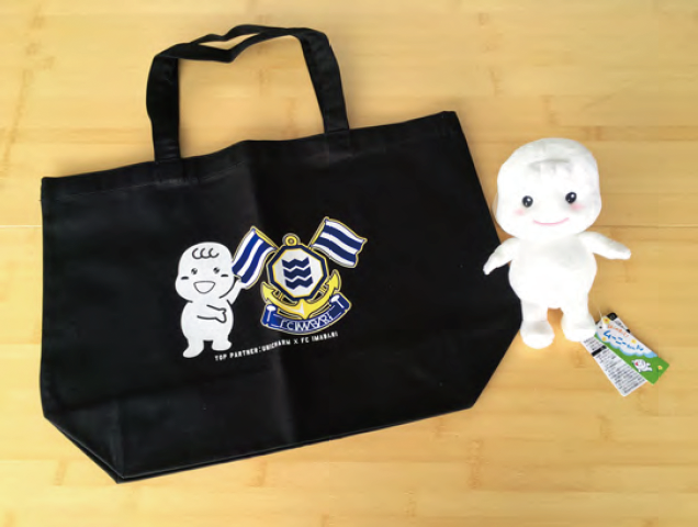 ムーニーちゃんぬいぐるみとFC 今治エコバック３セット