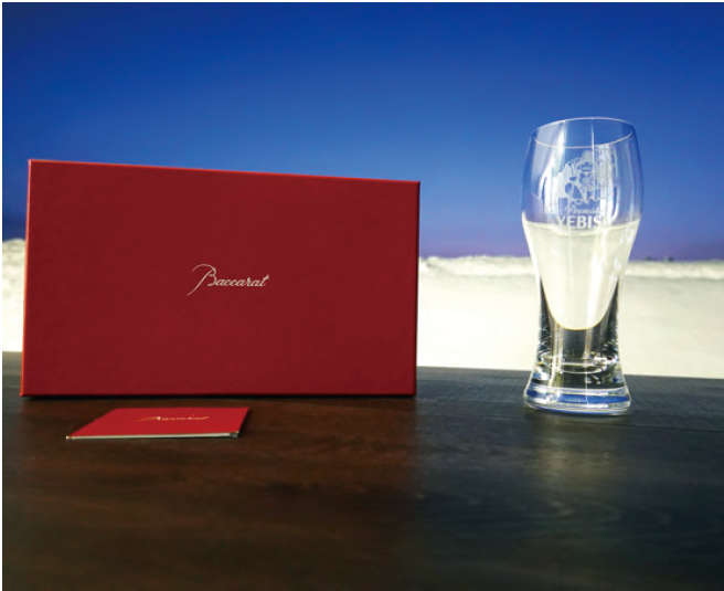 エビスロゴ入り バカラ ビアタンブラー