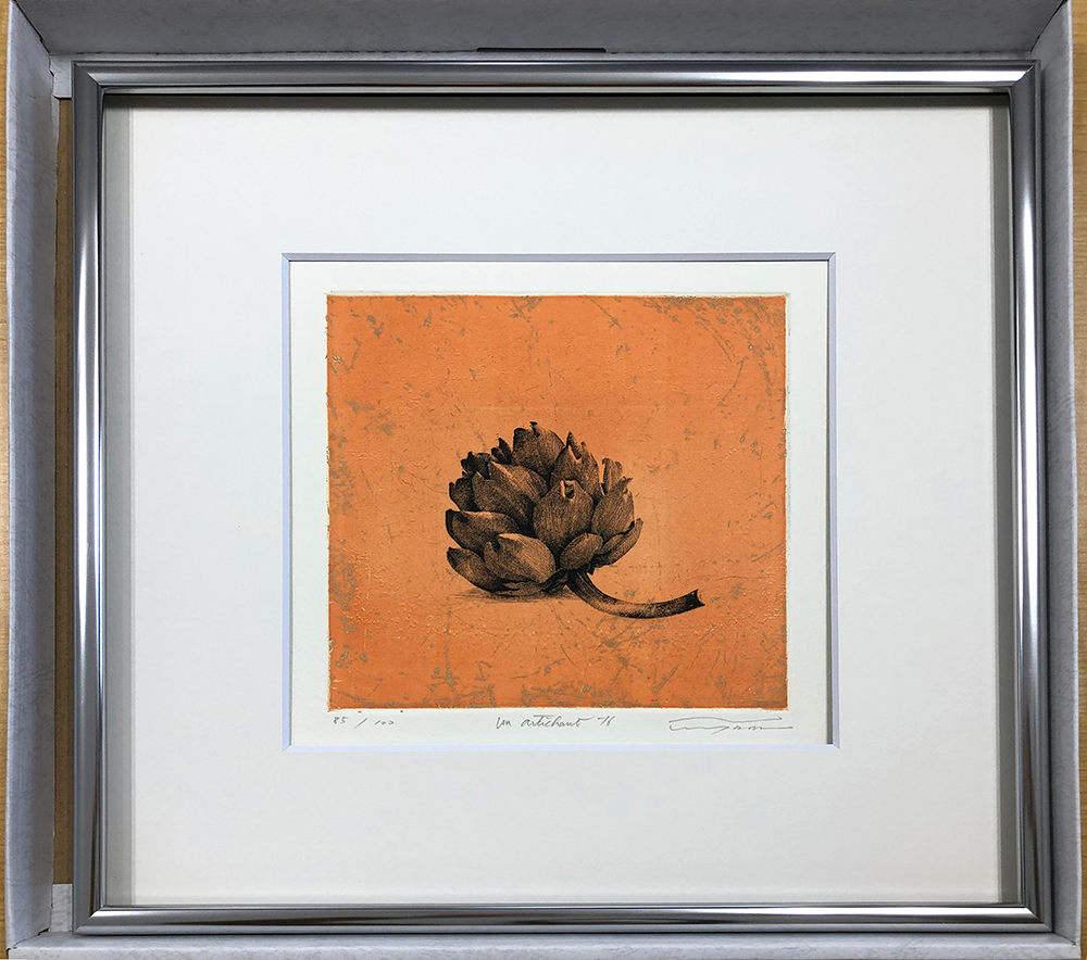 版画家・亀山知英・作品（美術品）３点