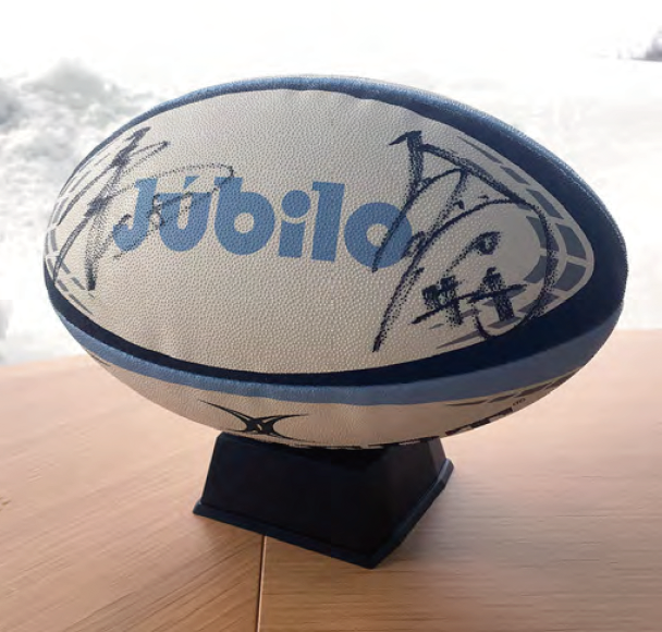 ヤマハ発動機ジュビロ（ラグビー）サイン入りボール