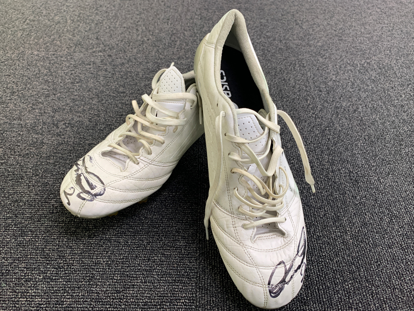 サッカー元日本代表 坪井慶介様サイン入りサッカーシューズ 1名様分