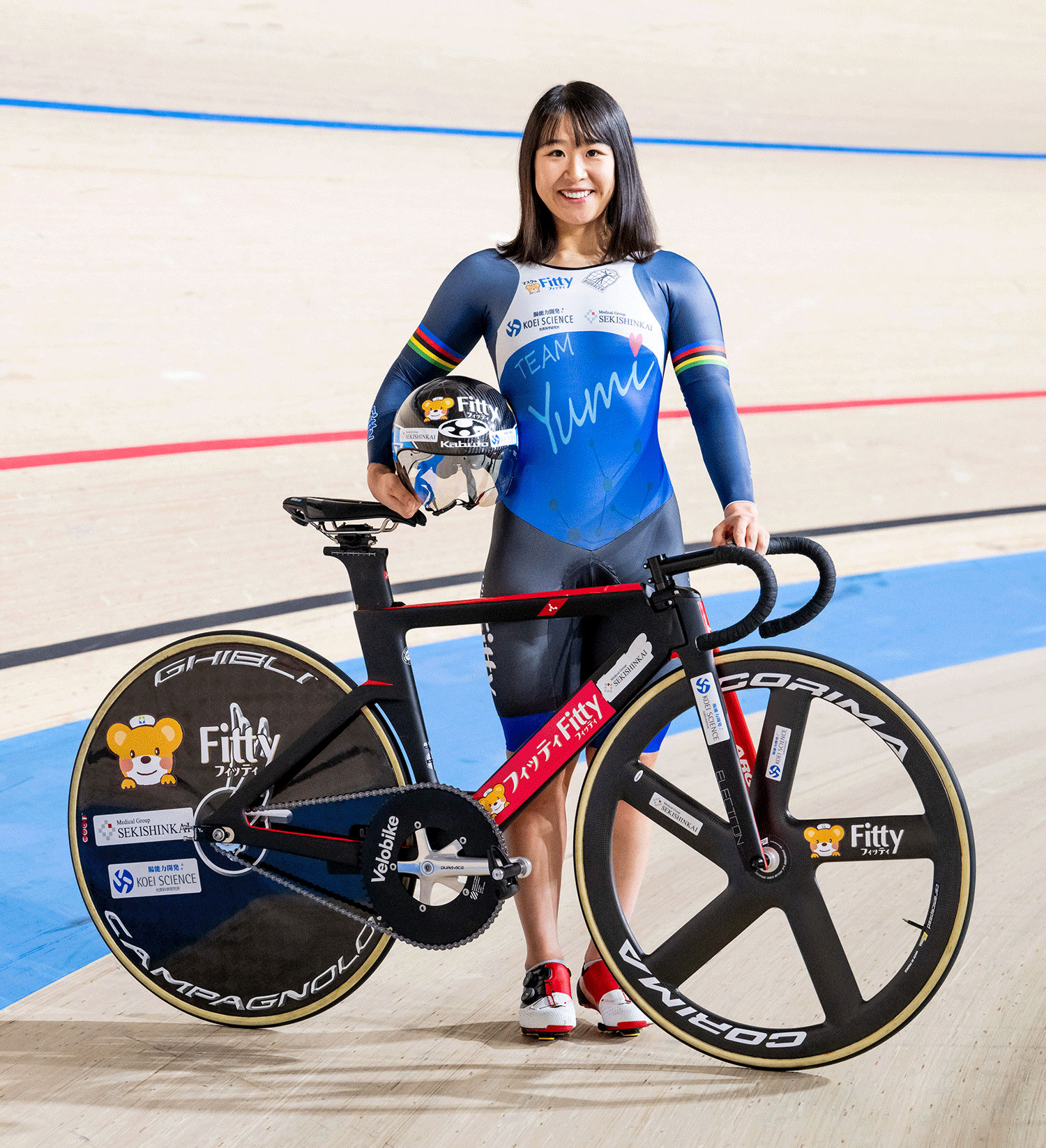 東京２０２０オリンピック大会自転車競技銀メダリスト 梶原悠未選手